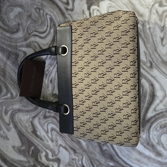 Bottega Veneta Canvas Leather Bag - Picture 6 of 8